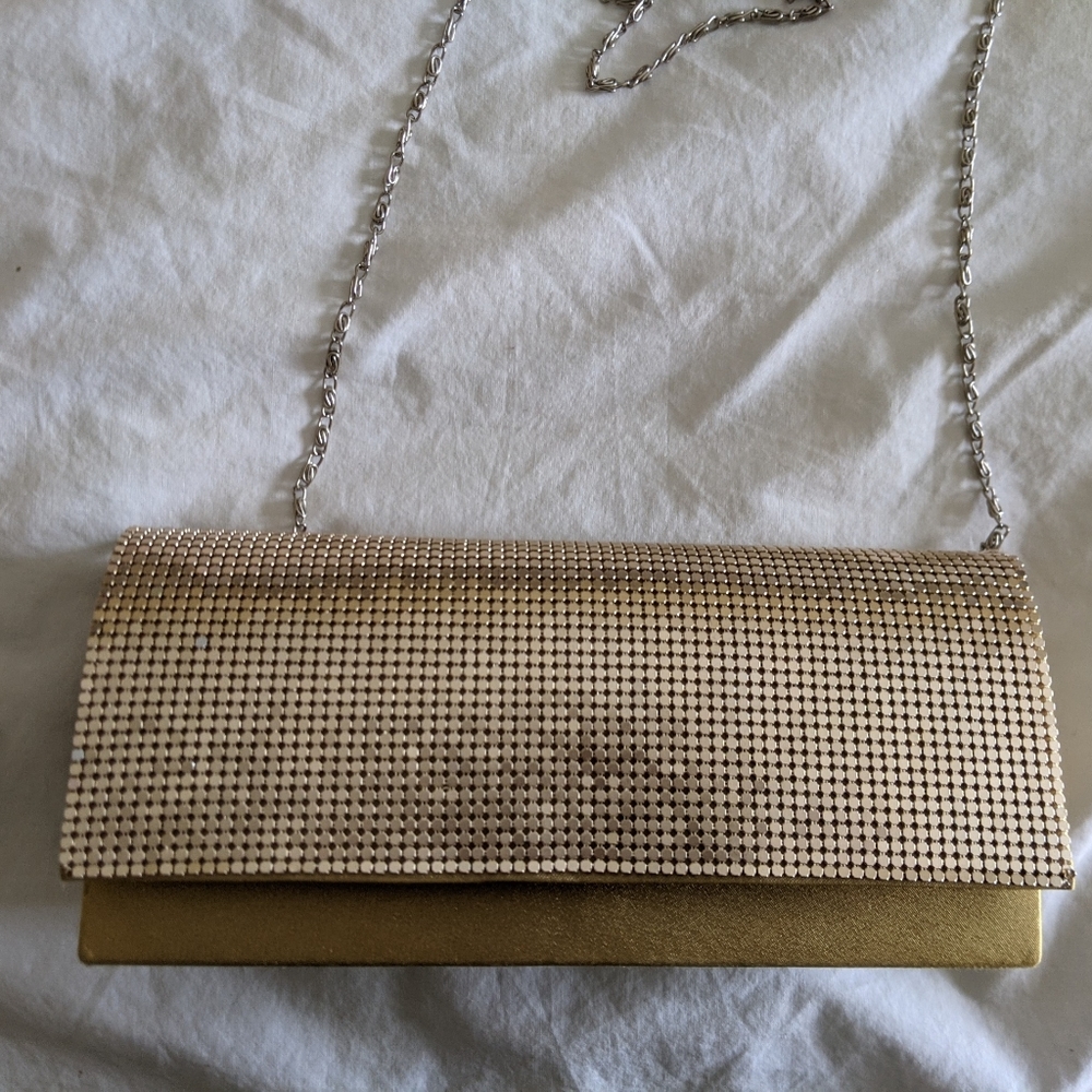 Gold party purse